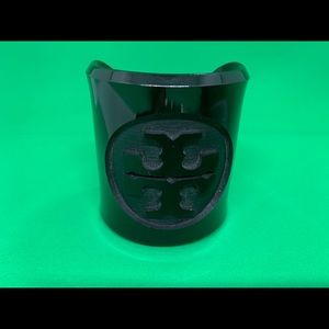 Tory Burch Resin Cuff Black